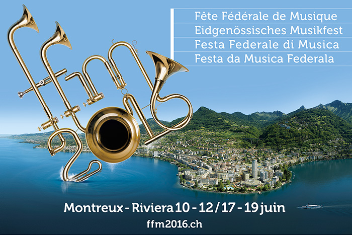Eidgenössisches Musikfest 2016 in Montreux